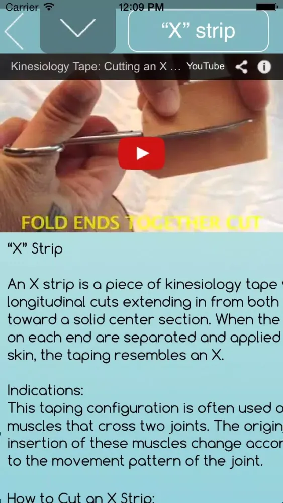 Captures d'écran de Kinesiology Taping Method