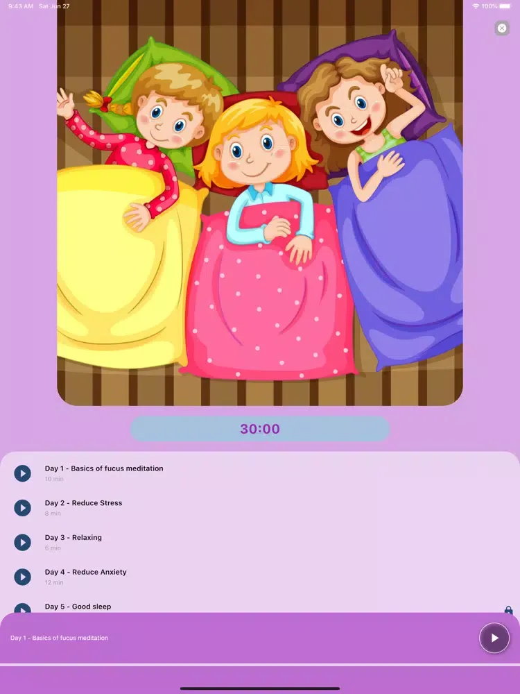 Baby Lullabies Bedtime Musics iPad  Screenshots
