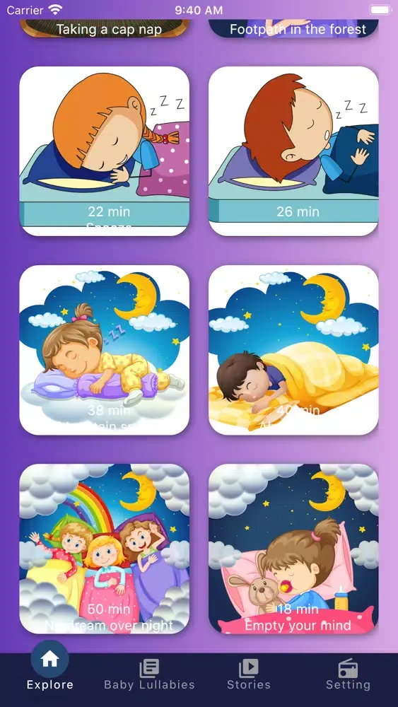 Baby Lullabies Bedtime Musics Screenshots