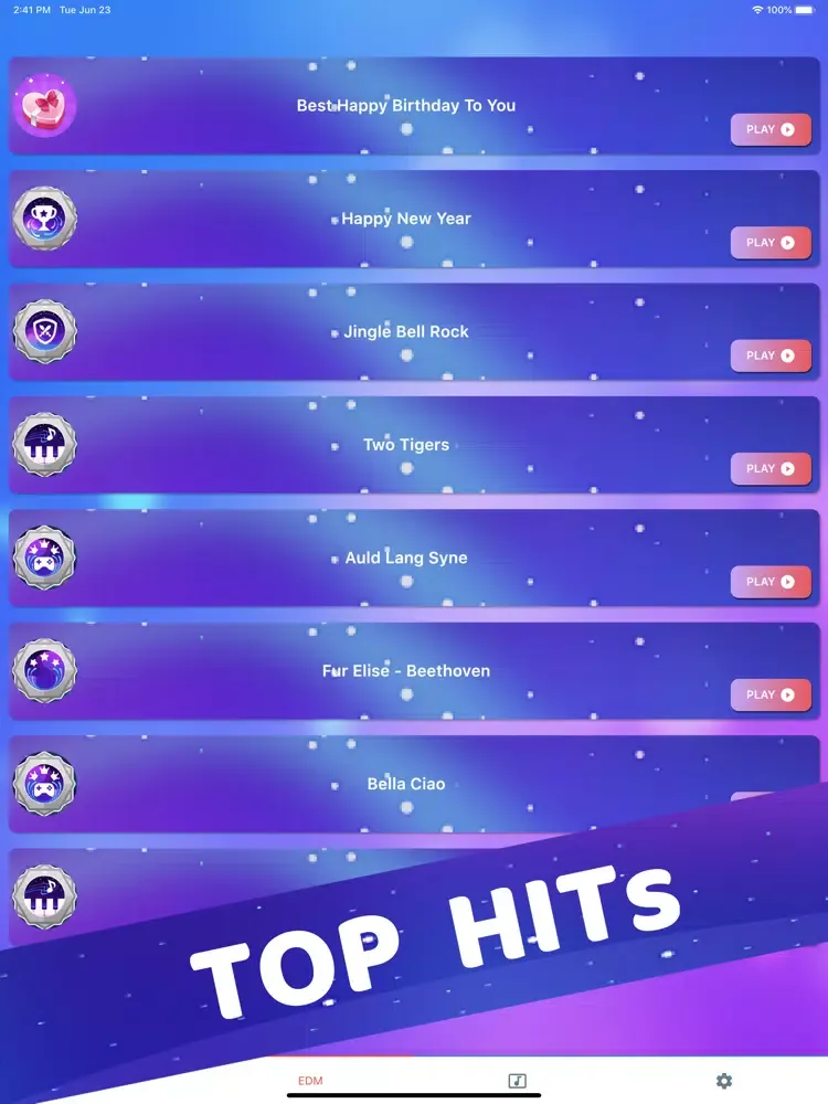 Скриншоты Tiles Hop: Music EDM Game 2020 iPad 