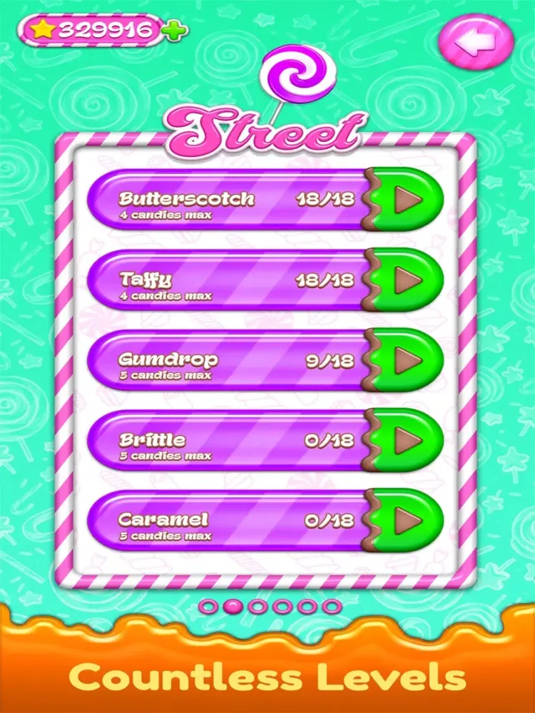 Ảnh chụp màn hình của Word Candies Puzzle iPad 