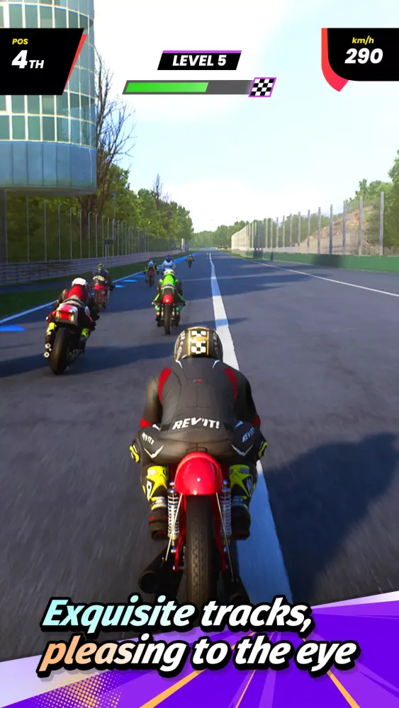 ภาพหน้าจอของ Moto Race Master