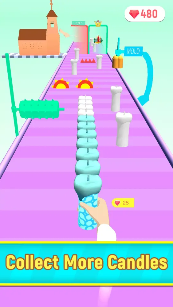 Candle Stack Run 스크린샷