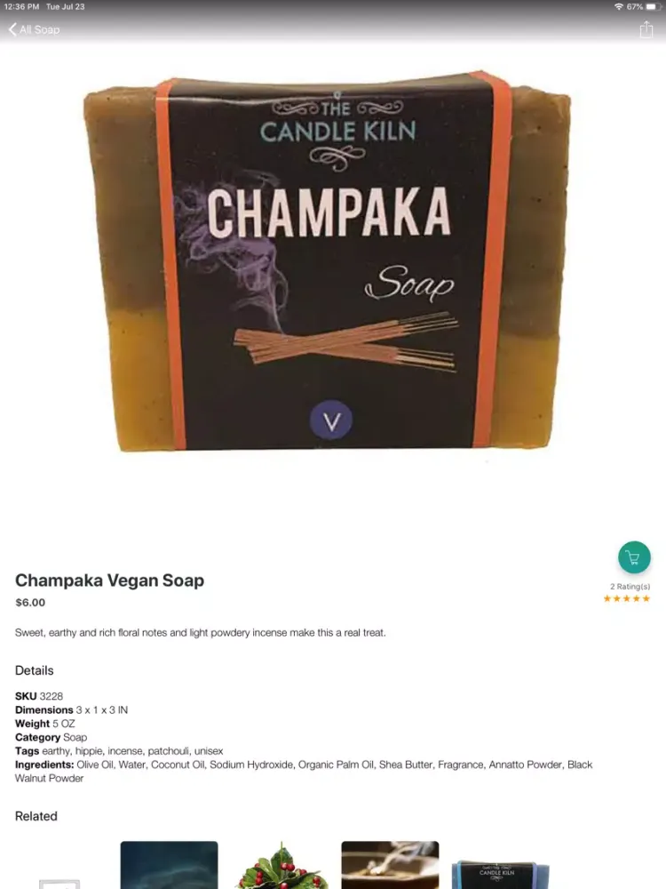 Скриншоты Candle Kiln iPad 