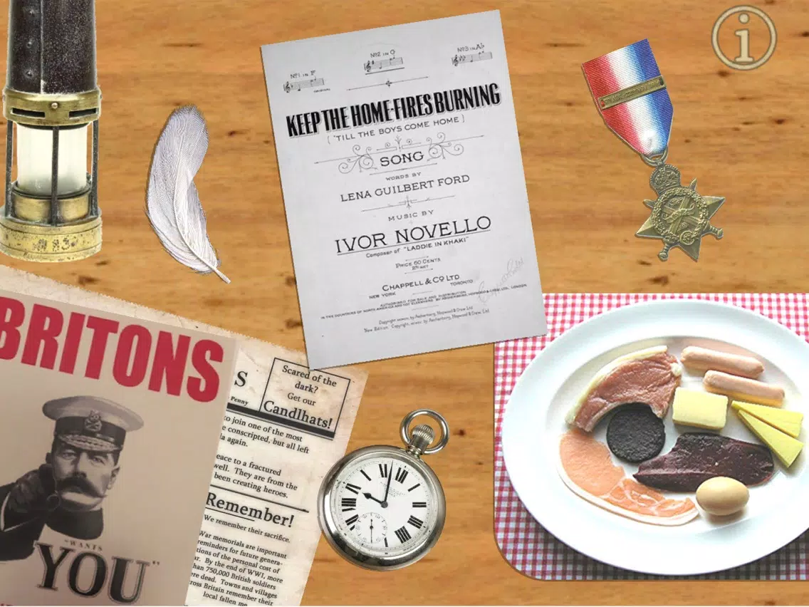 ภาพหน้าจอของ Rhondda Remembers WWI iPad 