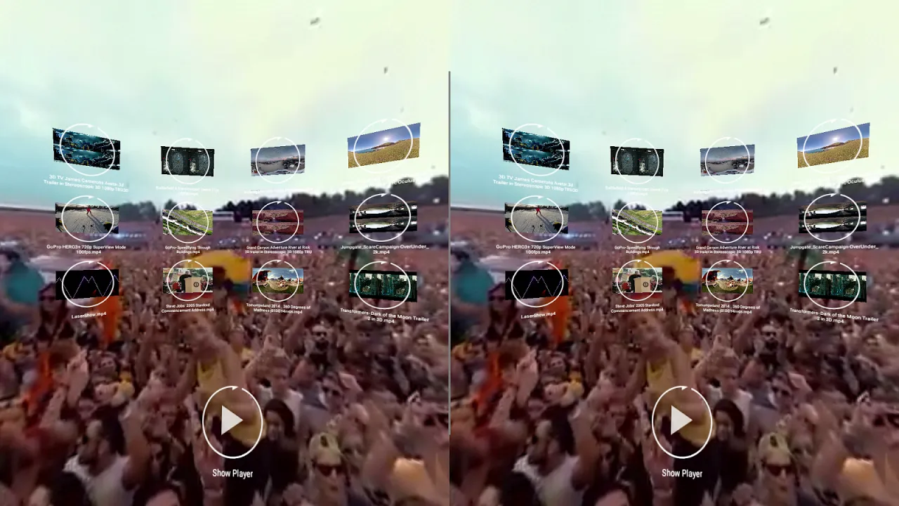 AAA VR Cinema Screenshots