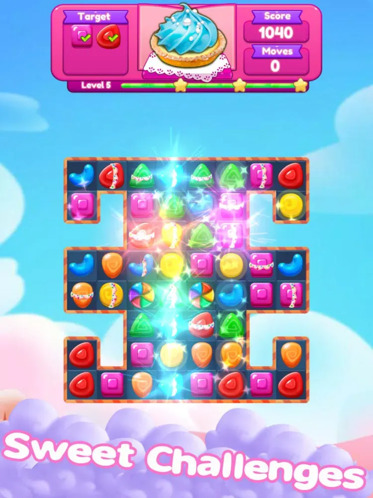 تصاویر Candy Bomb Match-3 Puzzle Game iPad 