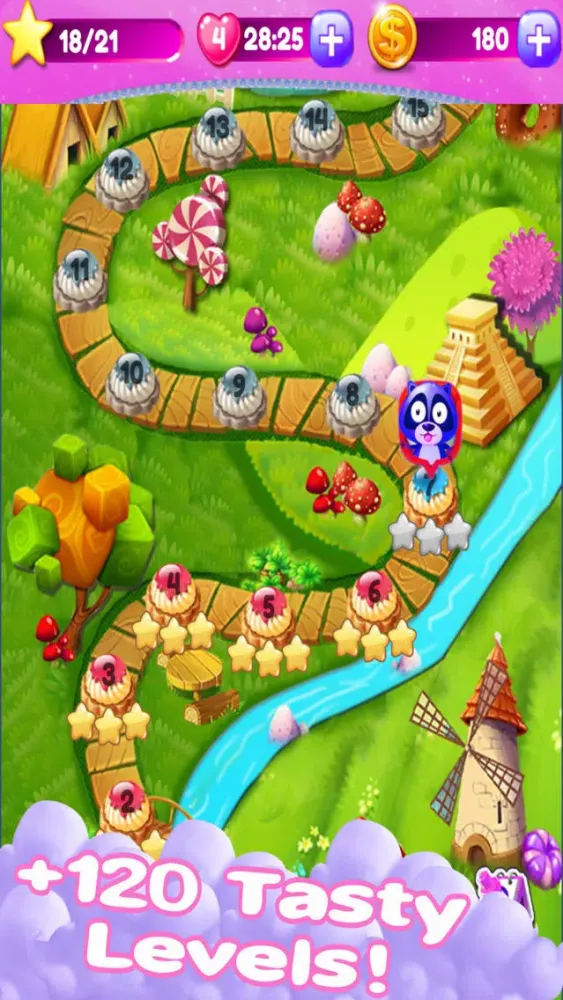 تصاویر Candy Bomb Match-3 Puzzle Game