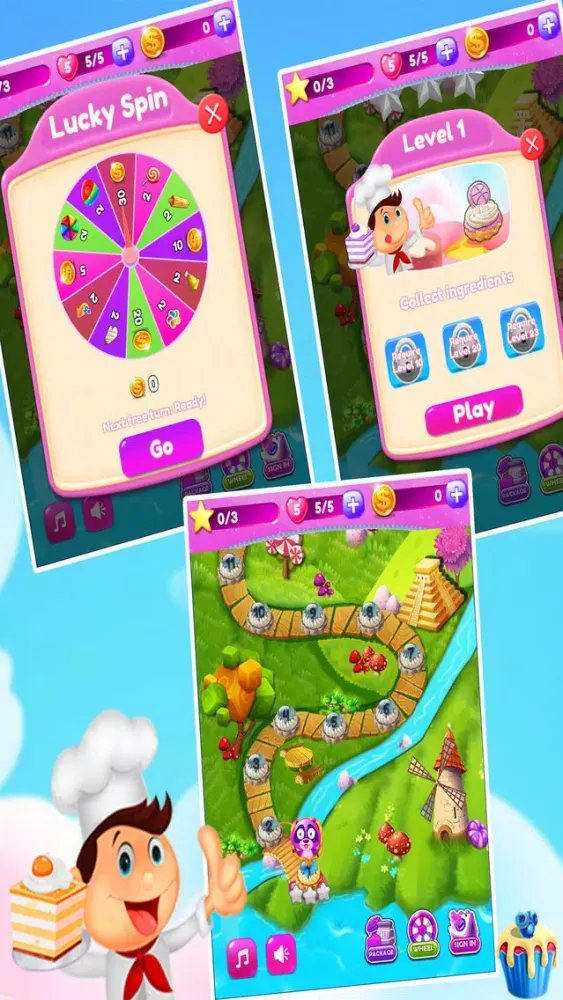 تصاویر Candy Bomb Match-3 Puzzle Game