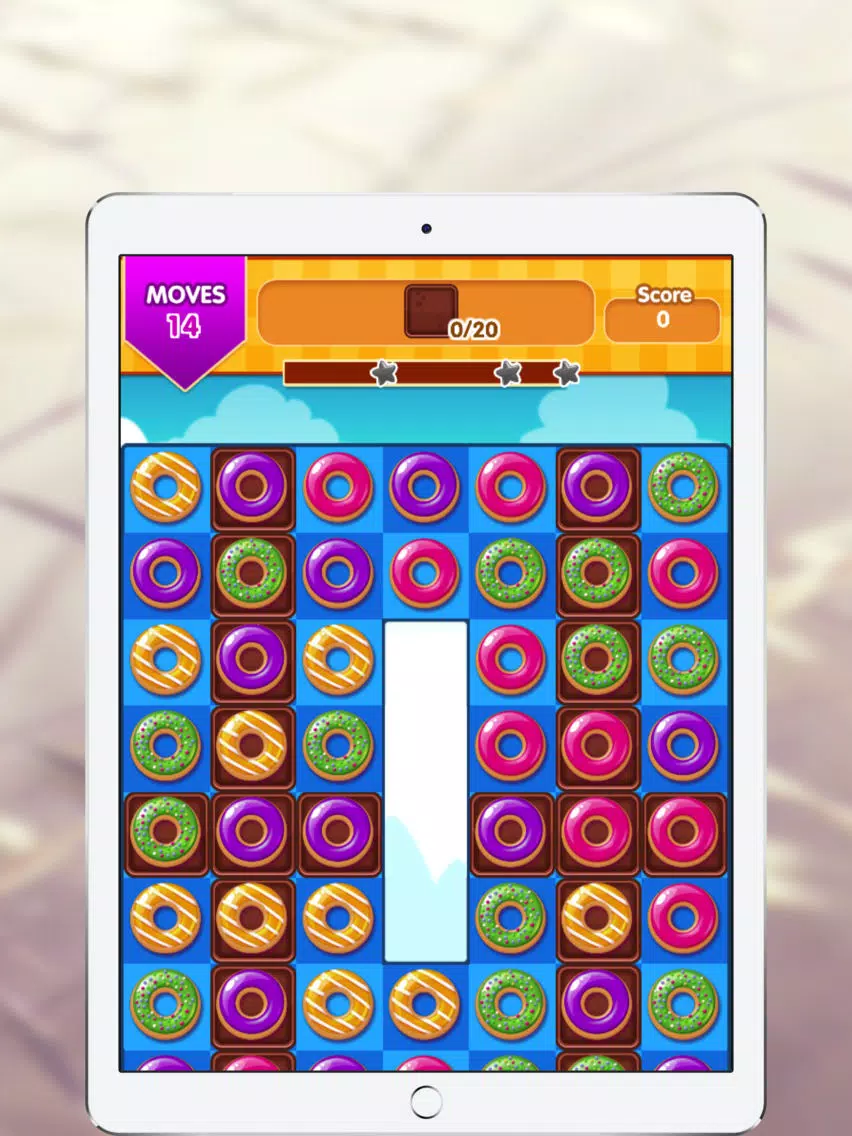 Скриншоты Sweet Donut Puzzle iPad 