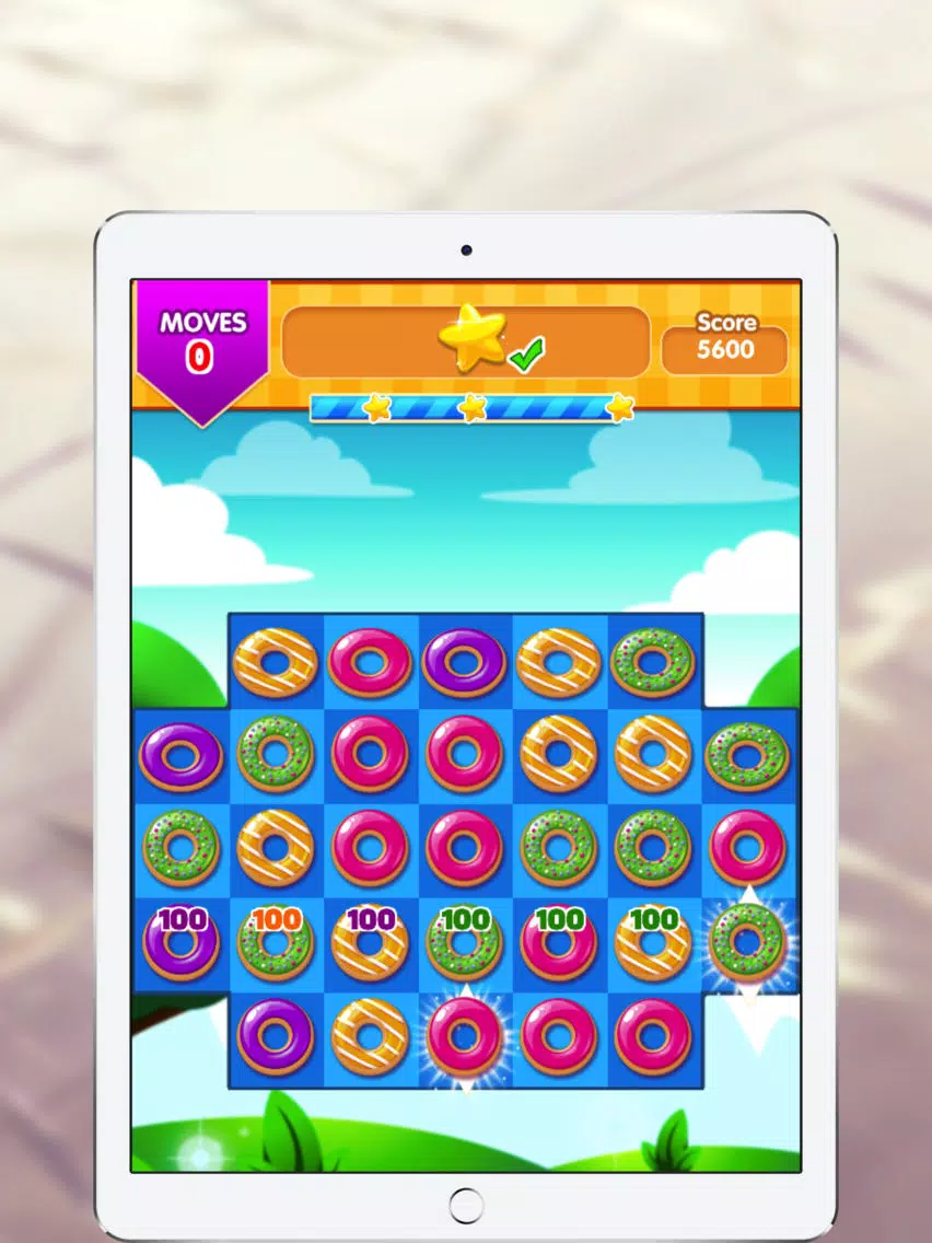 Скриншоты Sweet Donut Puzzle iPad 