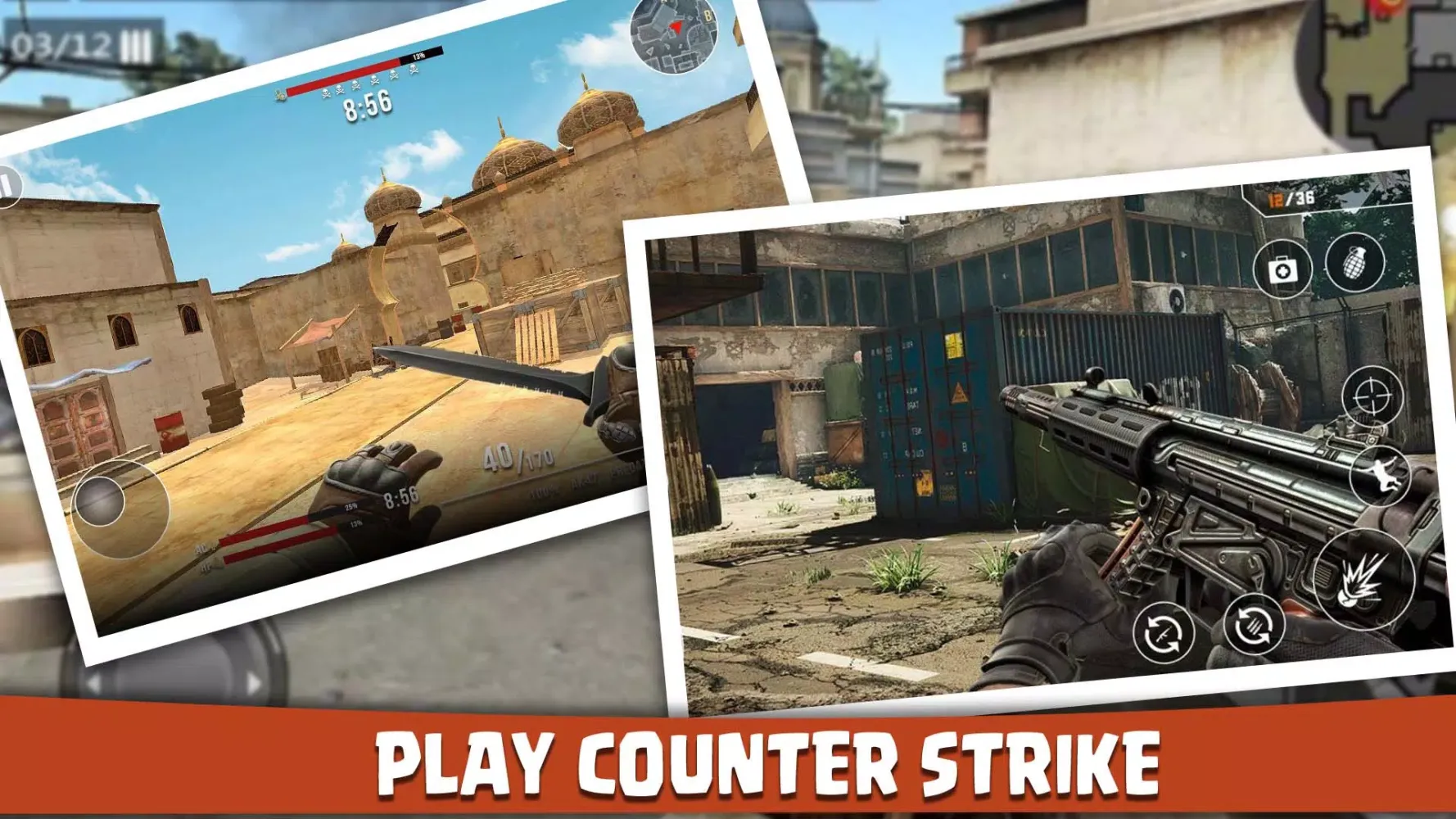 Capturas de tela do Counter Strike Force: FPS Ops