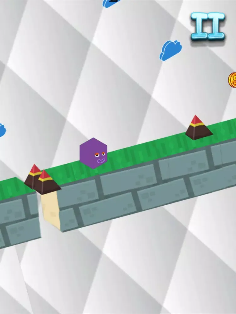 ภาพหน้าจอของ Monster Block Run iPad 