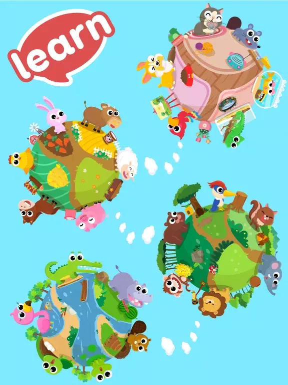 Captures d'écran de Animal Friends Game - BabyBots iPad 