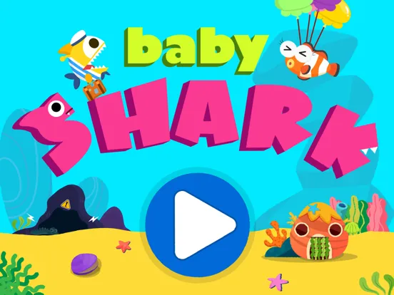 CandyBots Baby Shark Adventure iPad  سکرین شاٹس