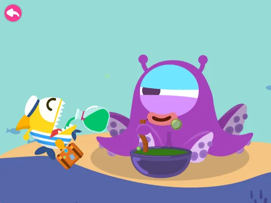 CandyBots Baby Shark Adventure iPad  سکرین شاٹس
