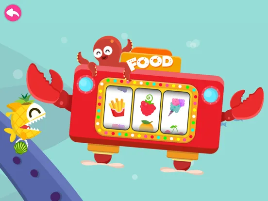 CandyBots Baby Shark Adventure iPad  سکرین شاٹس