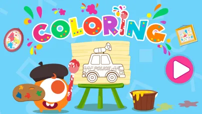 CandyBots Coloring Book Kids應用截圖