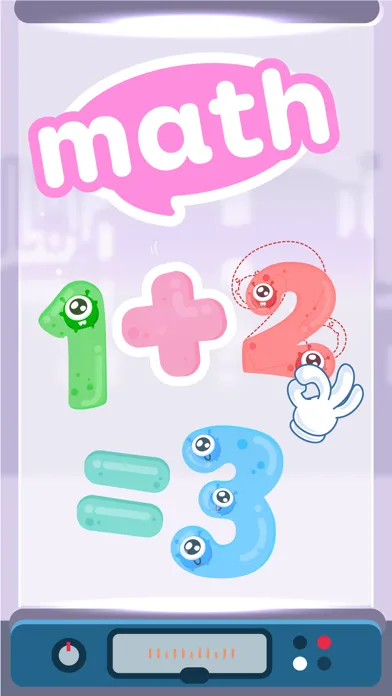 Zrzuty ekranu CandyBots Numbers 123 Kids Fun