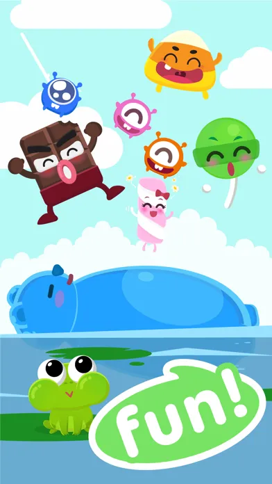 Zrzuty ekranu CandyBots Numbers 123 Kids Fun