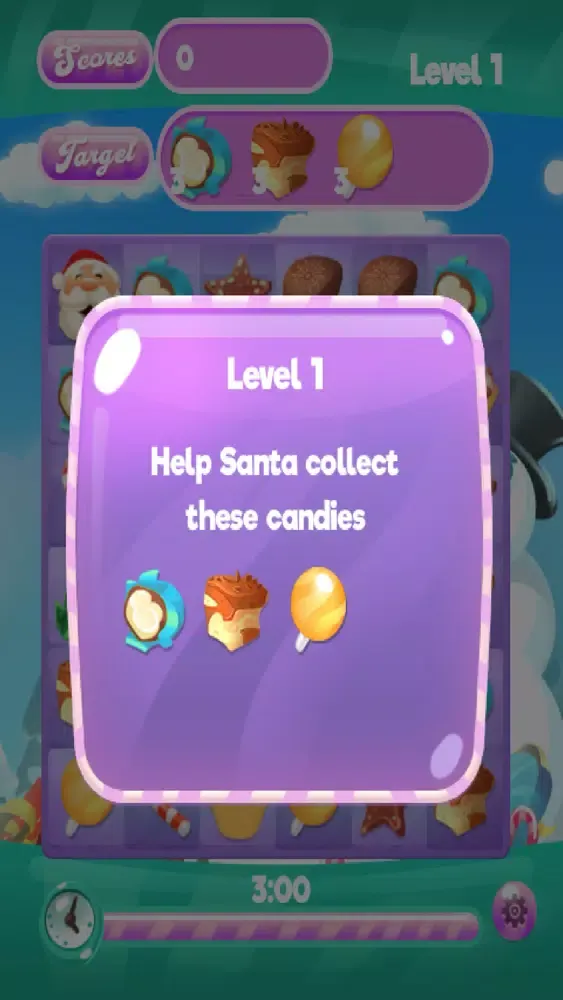 Ảnh chụp màn hình của Candy Christmas!