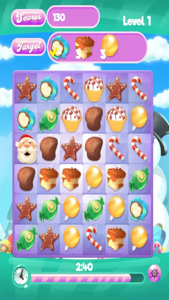 Ảnh chụp màn hình của Candy Christmas!