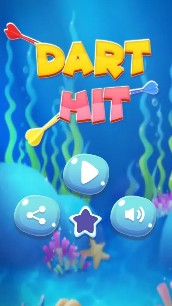 ภาพหน้าจอของ Dart Hit Candy