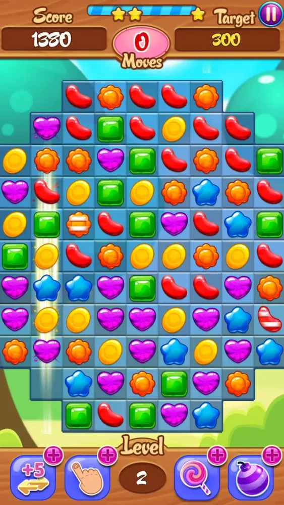 Captures d'écran de Sweetest Candys Swipe Match 3 Saga