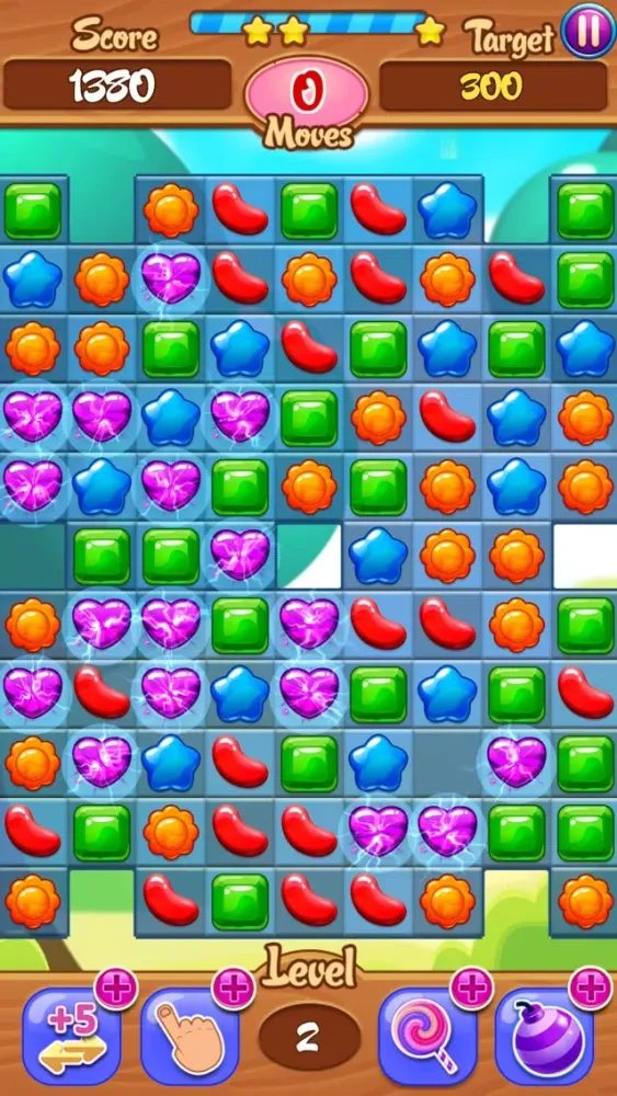 Captures d'écran de Sweetest Candys Swipe Match 3 Saga