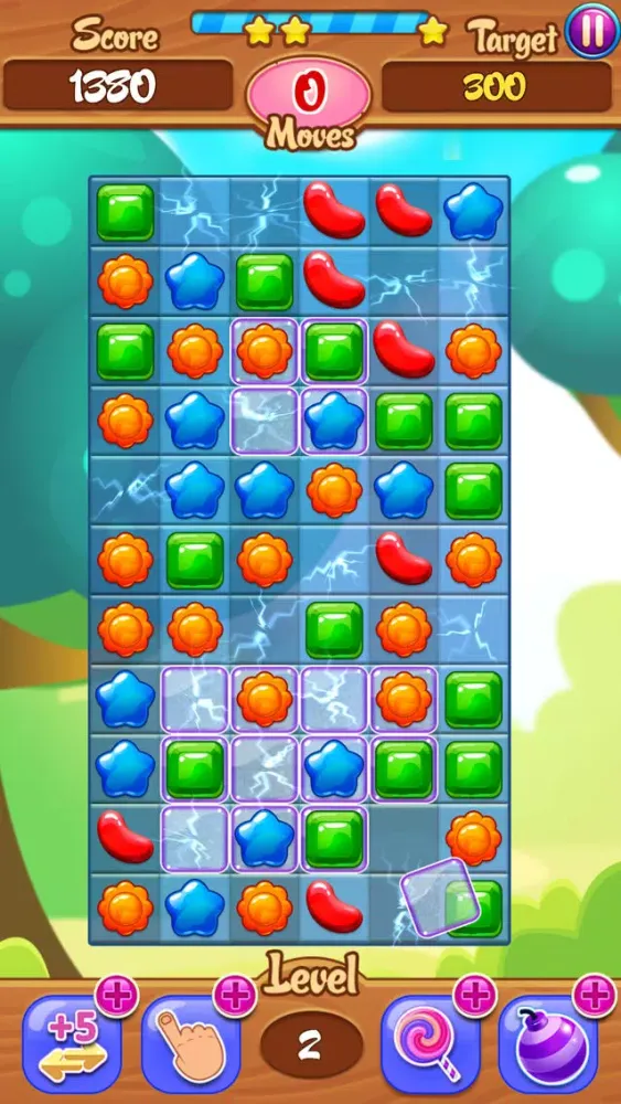 Captures d'écran de Sweetest Candys Swipe Match 3 Saga