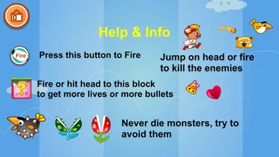 Capturas de tela do Jump and Run Worlds
