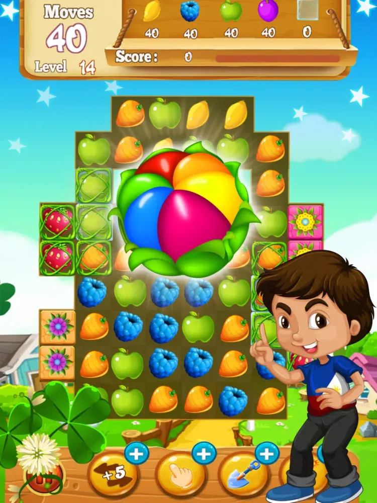 Candy fruits Love iPad  স্ক্রিনশট