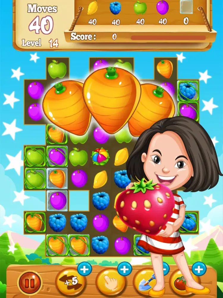Candy fruits Love iPad  স্ক্রিনশট