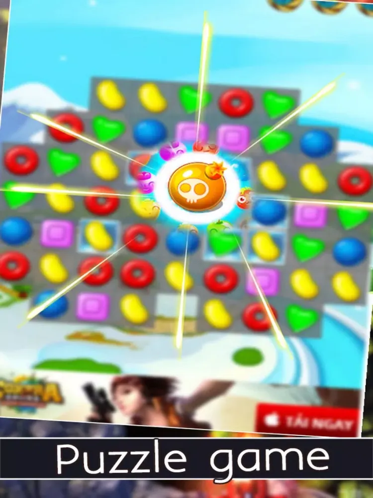Candy Hard Link - Candy Jewels 2016 Edition iPad 应用截图