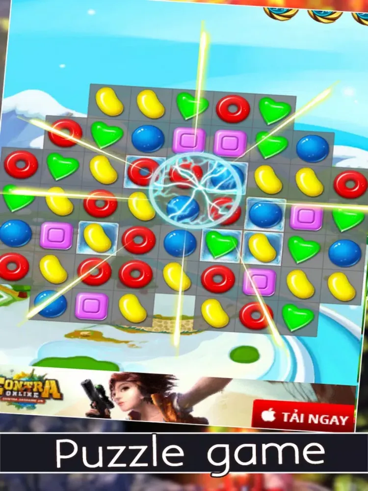 Candy Hard Link - Candy Jewels 2016 Edition iPad 应用截图