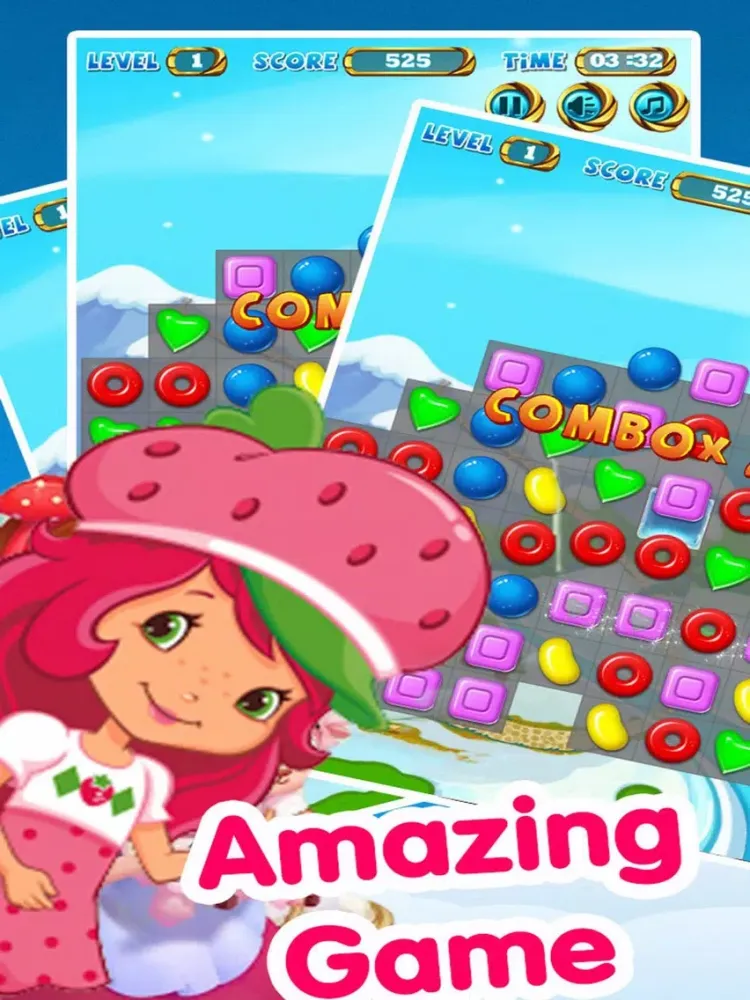 Tangkapan layar Hard Candy Jewel Smash iPad 