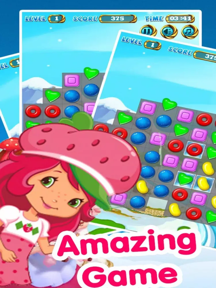 Tangkapan layar Hard Candy Jewel Smash iPad 