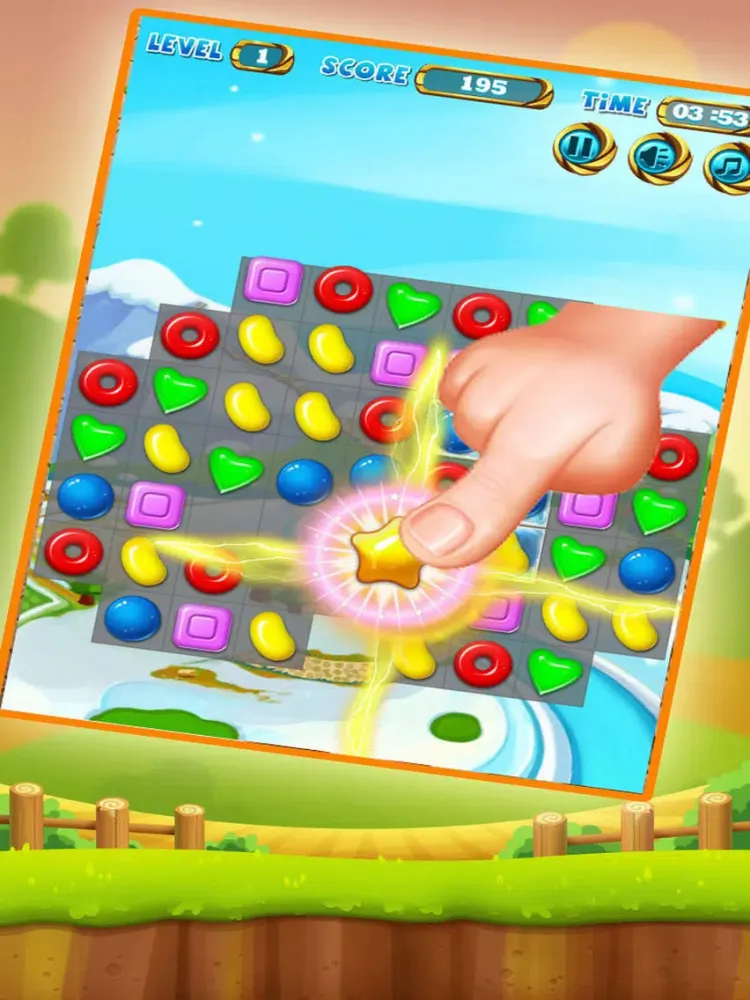 تصاویر Candy Jewels Sweet iPad 
