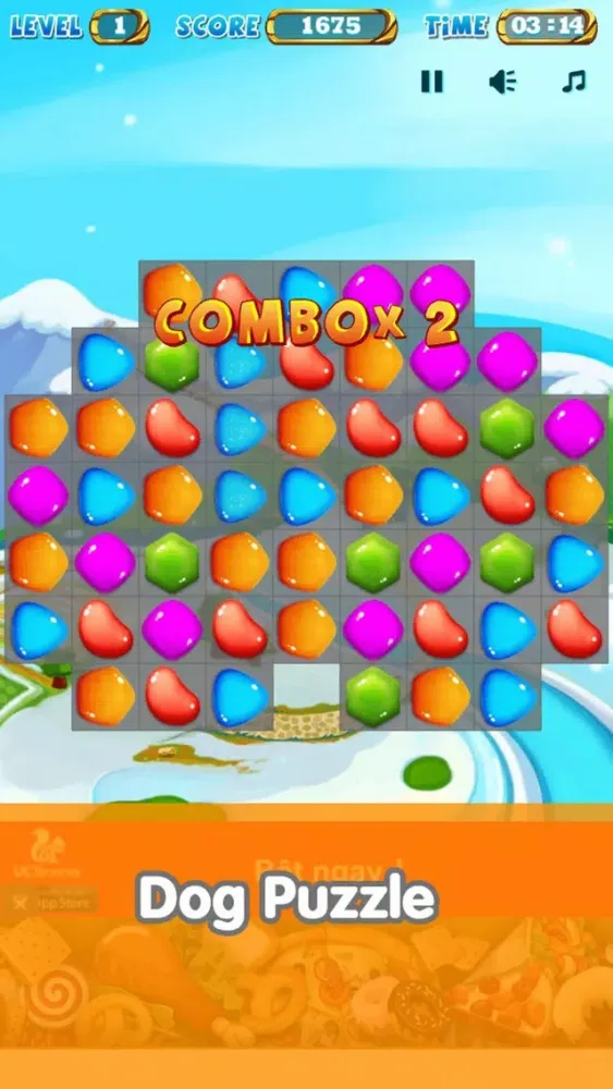 Match-3 Puzzle Candy Mania 스크린샷