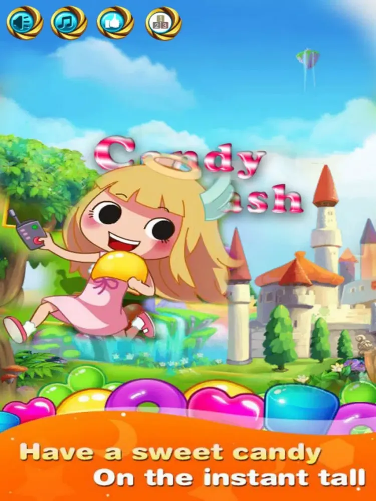 Candy Scrubby Star - Match-3 Version iPad  Screenshots