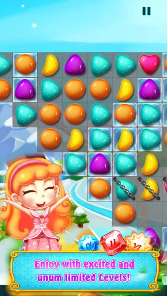 Tangkapan layar Connect Candy Line