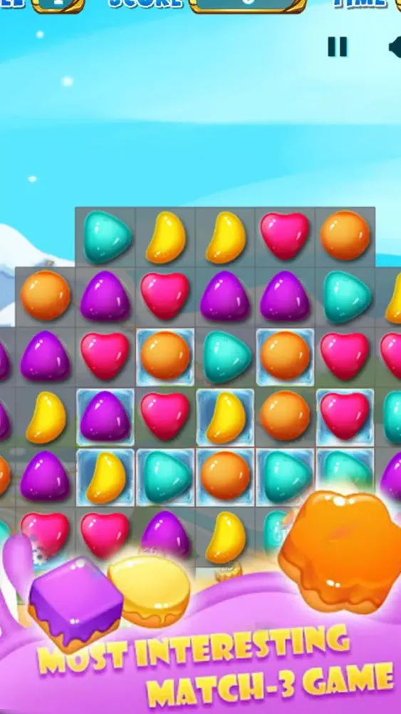 Tangkapan layar Connect Candy Line