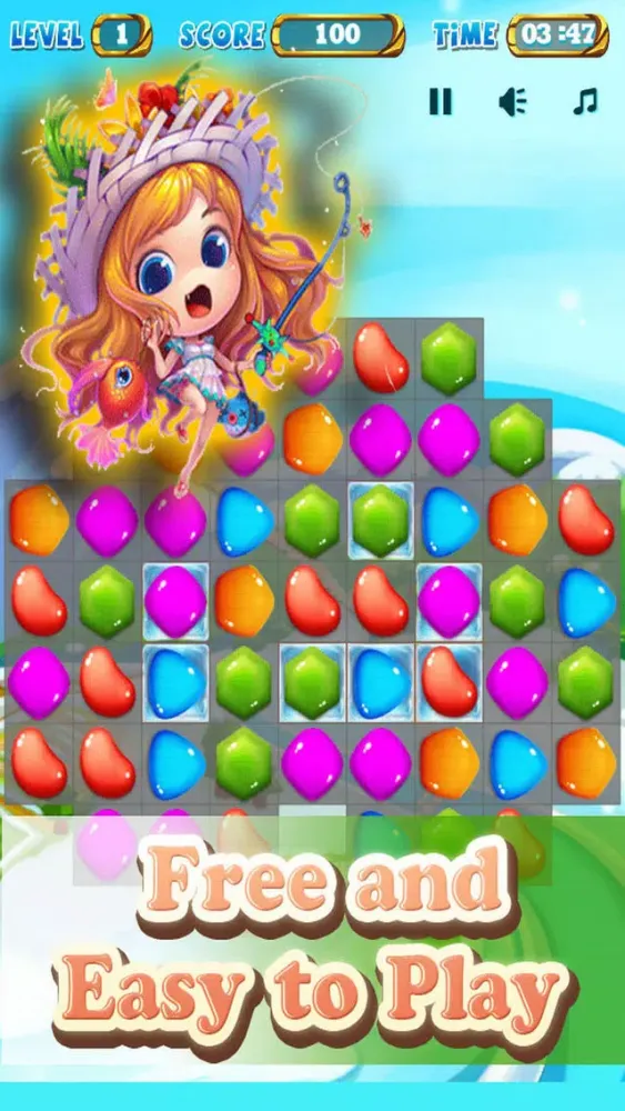 Hot Jam Star - Match 3 Jelly سکرین شاٹس