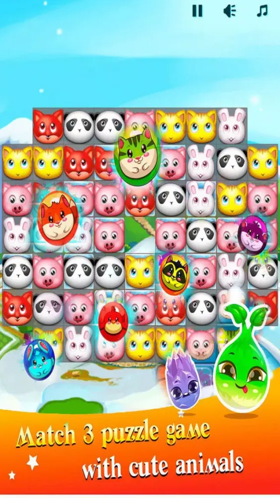 Pet Sweet Story: Match Mania Game Screenshots