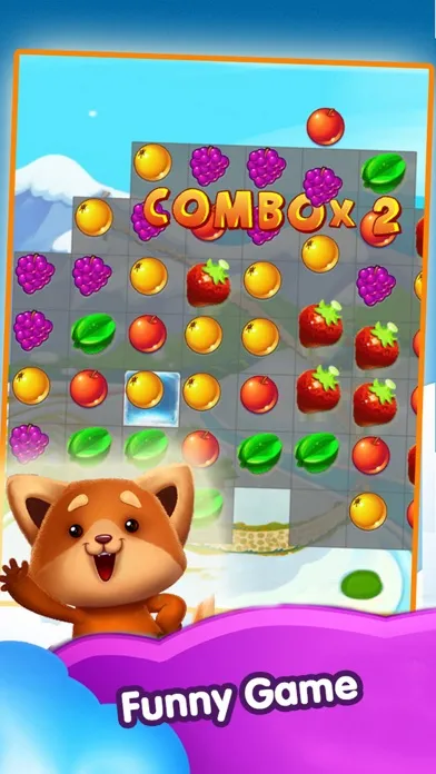 Fruit Candy Pluzze Match 3 スクリーンショット