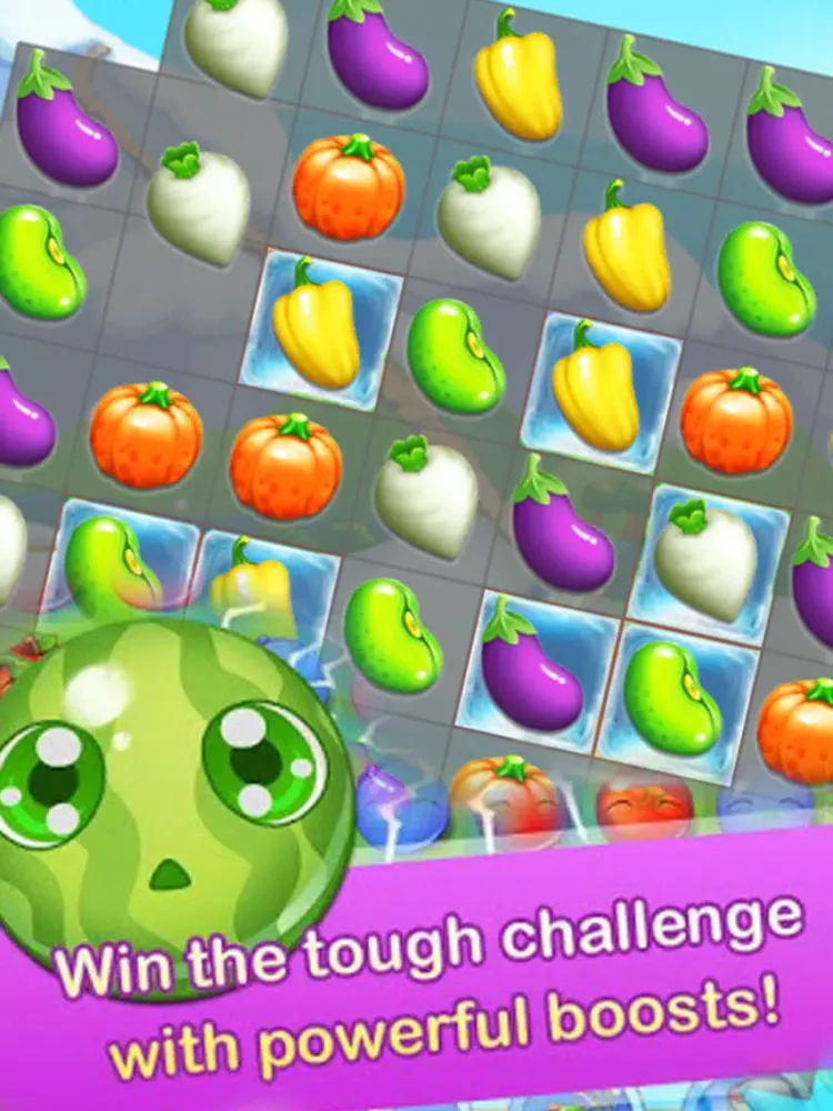 Fruits Garden - Match 3 Puzzle iPad  Ekran Görüntüleri
