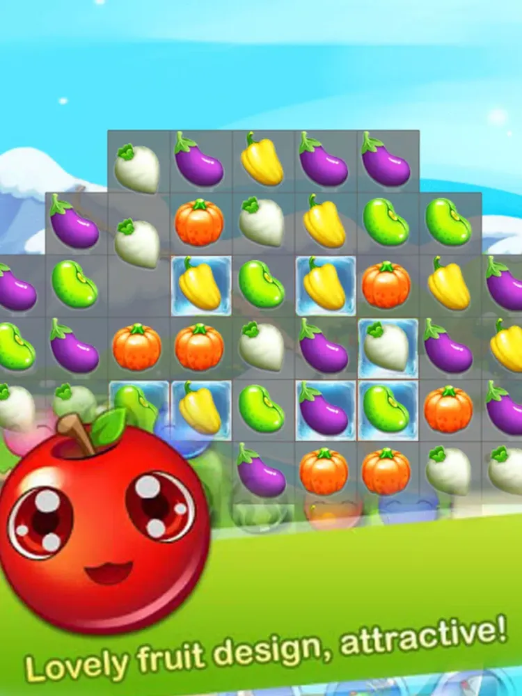 Fruits Garden - Match 3 Puzzle iPad  Ekran Görüntüleri