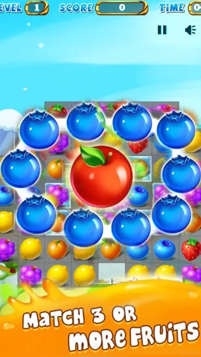 Capturas de tela do Fruit Happy Land