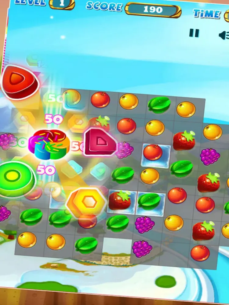Fruit Juice Splash - Fruit Garden Collect iPad  Ekran Görüntüleri