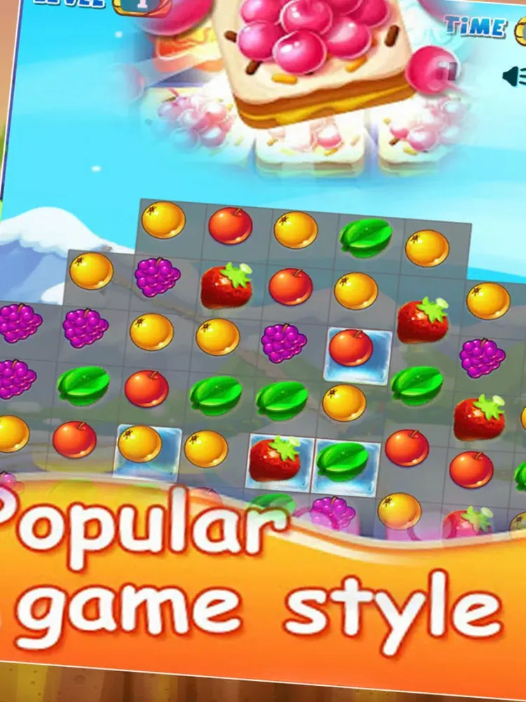 Fruit Juice Splash - Fruit Garden Collect iPad  Ekran Görüntüleri